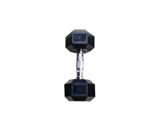 Hex rubber dumbbell TOORX 22.5kg