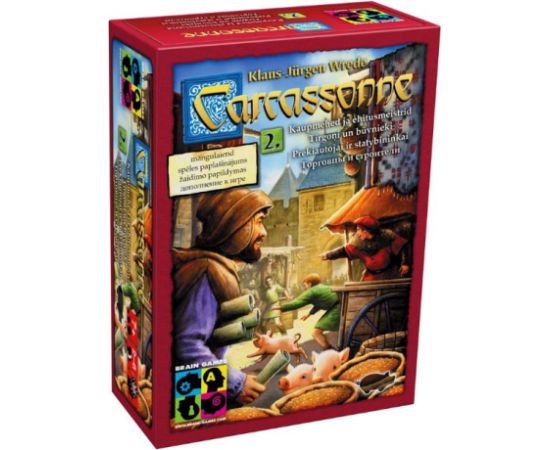 Brain Games Carcassonne exp 2: Traders & Builders