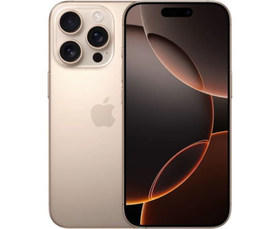 (Ir veikalā) Apple iPhone 16 Pro 256GB Desert Titanium