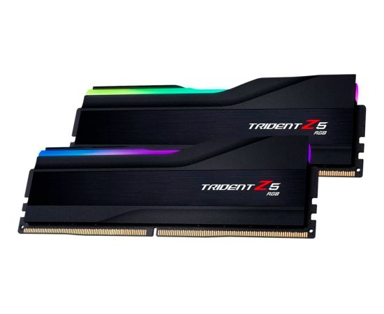 G.Skill DDR5 - 48GB - 7200 - CL - 36 (2x 24 GB) dual kit, RAM (black, F5-7200J3646F24GX2-TZ5RK, Trident Z5 RGB, INTEL XMP)