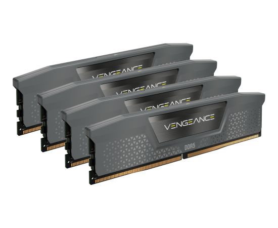 Corsair DDR5 - 64GB - 6000 - CL - 36 (4x 16 GB) quad kit, RAM (black, CMK64GX5M4B6000Z36, Vengeance, AMD EXPO)