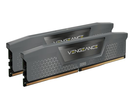 Corsair DDR5 - 64GB - 6000 - CL - 30 (2x 32 GB) dual kit, RAM (grey, CMK64GX5M2B6000Z30, Vengeance)