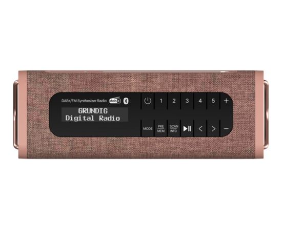 Grundig GBT Band, speakers (brown, Bluetooth, radio)