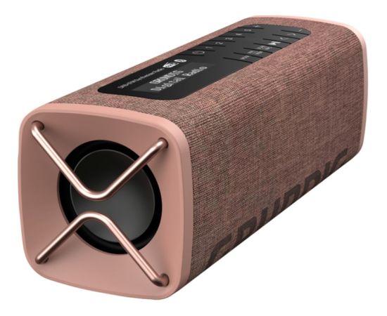 Grundig GBT Band, speakers (brown, Bluetooth, radio)