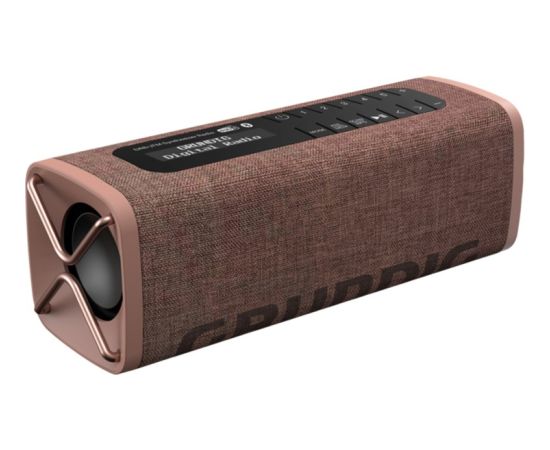 Grundig GBT Band, speakers (brown, Bluetooth, radio)