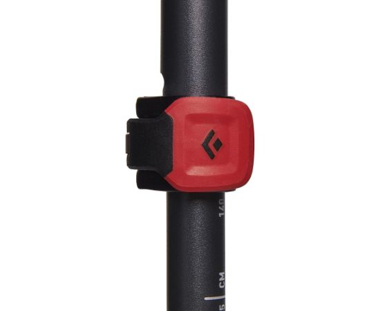 Black Diamond trekking poles Pursuit S/M, fitness device (grey/red, 1 pair, 100-125 cm)