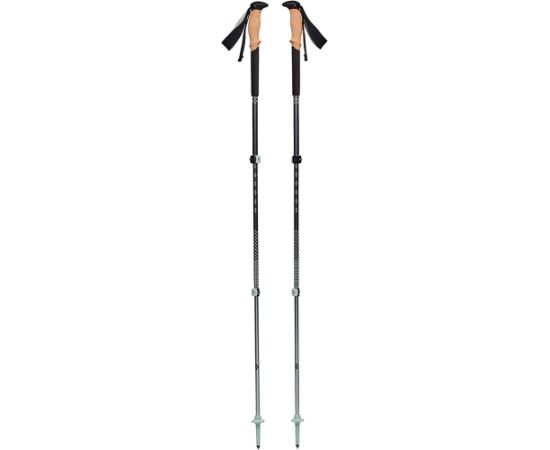 Black Diamond trekking poles Pursuit M/L gn, fitness device (grey/green, 1 pair, 100-125 cm)