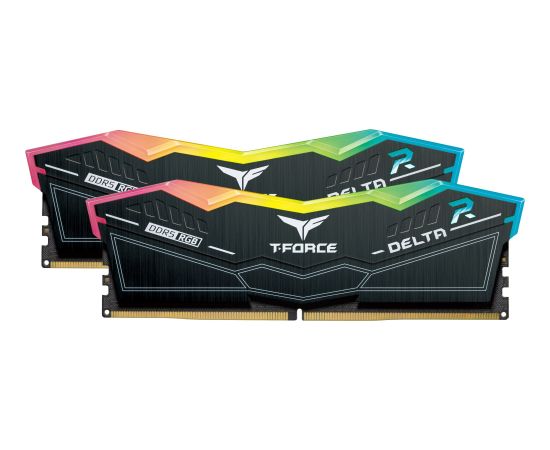 Team Group 32 GB DDR5-6000 Kit, memory (black, FF3D532G6000HC30DC01, Delta RGB, XMP)