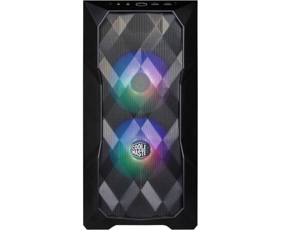 Cooler Master MasterBox TD300 Mesh, tower case (black, Tempered Glass)