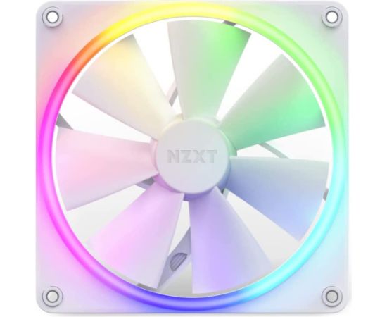 NZXT F140 RGB Twin Pack 140x140x26, case fan (white, pack of 2 incl. RGB & fan controller)