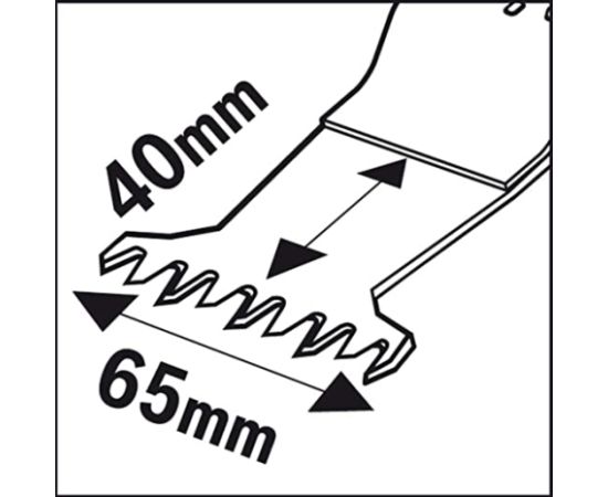 Bosch HCS plunge saw blade AII 65 BSPC Hardwood (10 pieces)