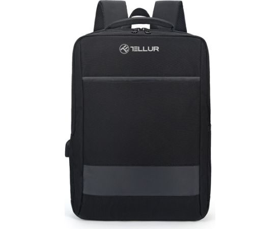 Tellur 15.6 Notebook Backpack Nomad with USB Port Black