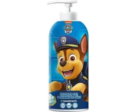 Paw Patrol Chase żel pod prysznic i szampon 2w1 Guma Balonowa 1000ml