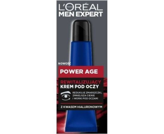 L’Oreal Paris L'Oreal Men Expert Power Age rewitalizujący krem pod oczy 15ml