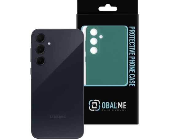 OBAL:ME Matte TPU Cover for Samsung Galaxy A35 5G Dark Green