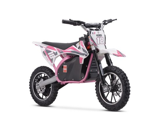 Lean Cars TRAIL KING HP114E Pink Battery-powered Cross Bike