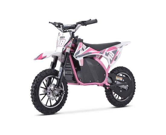 Lean Cars TRAIL KING HP114E Pink Battery-powered Cross Bike