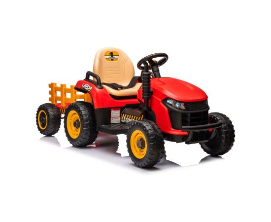 Lean Cars BBH-030 Red Battery Tractor