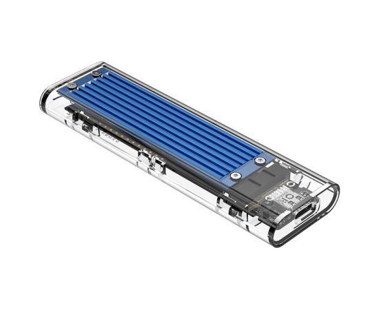 Orico Enclosure SSD M.2 , NVME, USB-C 3.1 Gen.2, 10Gbps (blue)