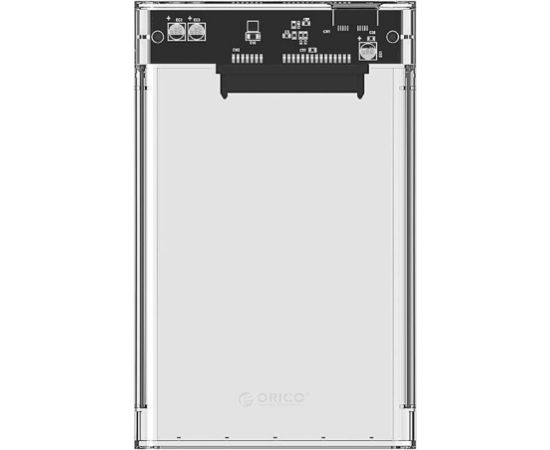 Orico 2139 HDD/SSD 2.5" drive enclosure, 5Gbps, USB-A to USB Micro-B (transparent)