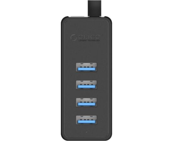 Orico W5P-030 USB to 4x USB 3.0 Hub Adapter (black)