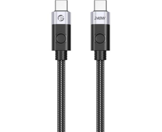 Orico 240W USB-C to USB-C charging cable, 1.5 m (black)