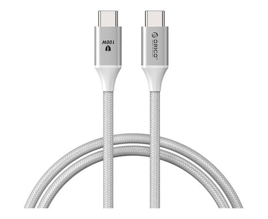 Orico 100W USB-C to USB-C charging cable (white)