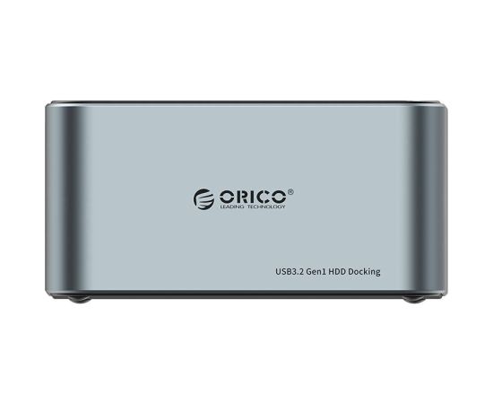 Orico docking station for 2.5" / 3.5" HDD / SSD, 5Gbps, USB-C to USB-C/A with cloning function (black)