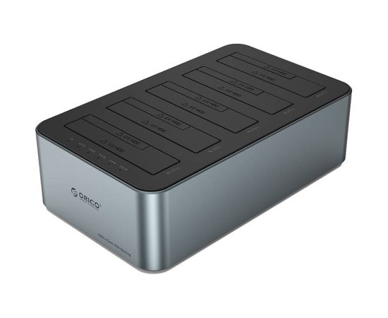 Orico docking station for 2.5" / 3.5" HDD / SSD, 5Gbps, USB-C to USB-C/A with cloning function (black)