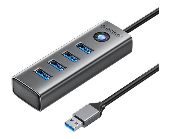 Orico PDD4U USB to 4x USB 3.0 Hub Adapter (gray)