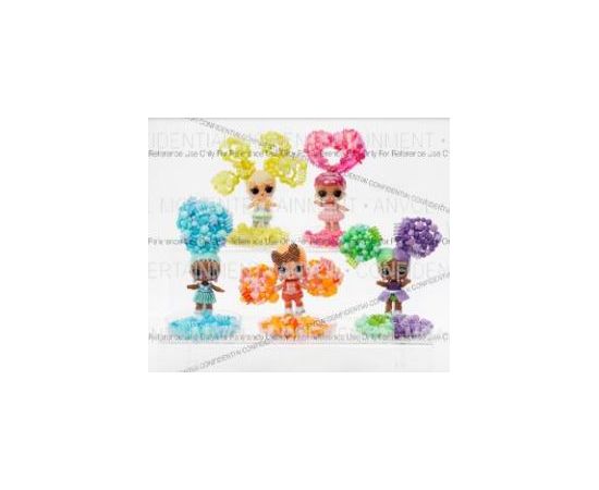 MGA L.O.L. кукла Hair Beads Tots 5см