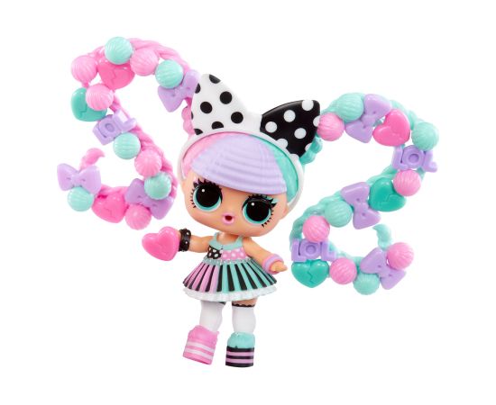 MGA L.O.L. кукла Hair Beads Tots 5см