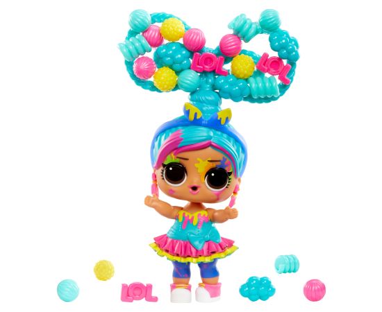 MGA L.O.L. кукла Hair Beads Tots 5см