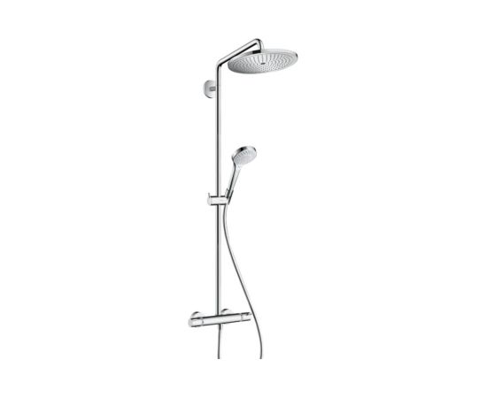 Hansgrohe dušas sistēma ar termostatu Croma Select 280 Air 1jet/Croma Select S Multi, hroms