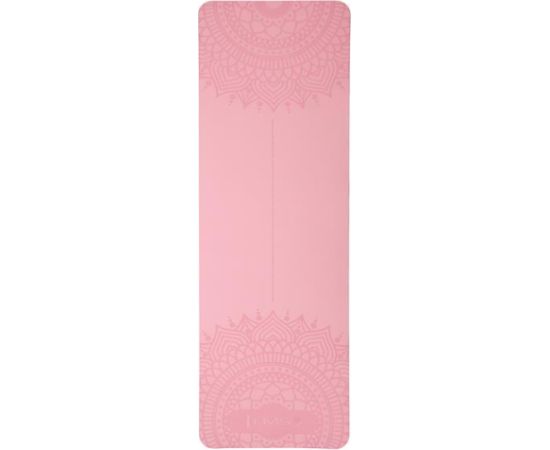 Jogas paklājiņš YM10 YOGA MAT TPE LIGHT PINK HMS