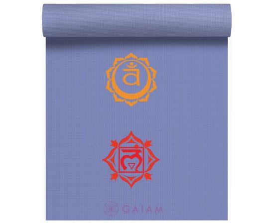 GAIAM Chakra 4 MM 55321 Vingrošanas paklājiņš