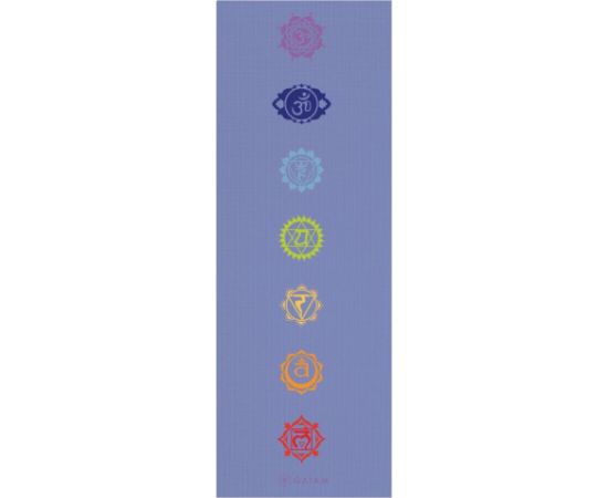 GAIAM Chakra 4 MM 55321 Vingrošanas paklājiņš