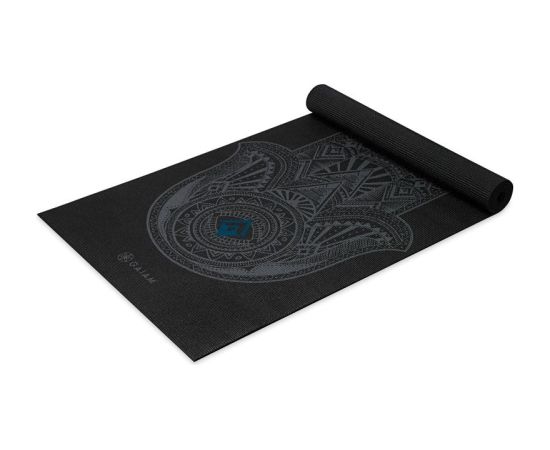 GAIAM Gray Hamsa 4 MM 61971 Vingrošanas paklājiņš