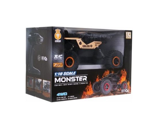 RoGer Toys Crawler Monster Radio Vadāmā Automašīna 1:18