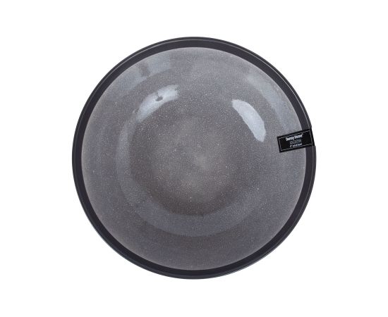 Bowl RITA D20xH7cm, black/grey