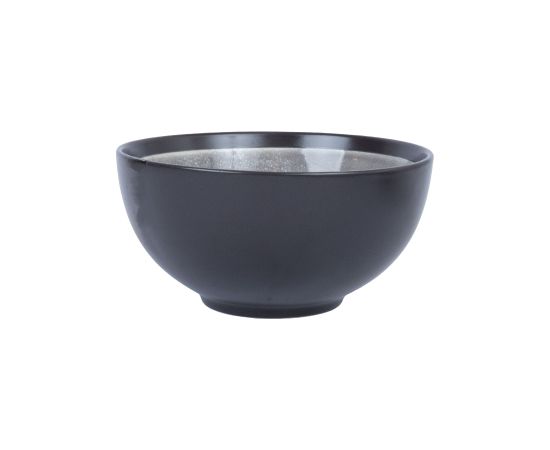 Bowl RITA D12xH7cm, black/grey