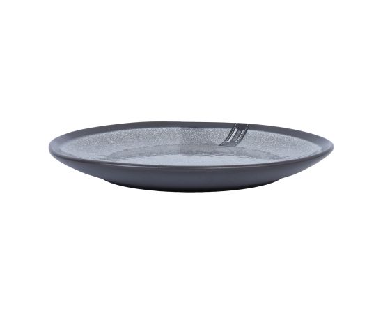 Plate RITA D20cm, black/grey