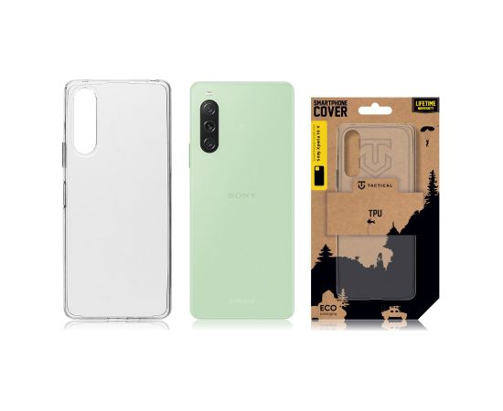 Tactical TPU Cover Transparent for Sony Xperia 10 V