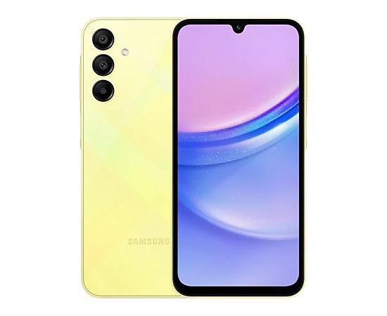 Samsung Galaxy A15 16.5 cm (6.5") Hybrid Dual SIM 4G USB Type-C 4 GB 128 GB 5000 mAh Yellow