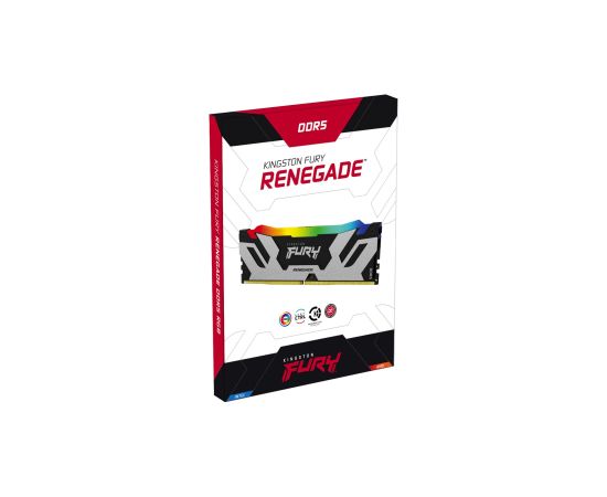 Kingston Technology FURY 96GB 6000MT/s DDR5 CL32 DIMM (Kit of 2) Renegade RGB XMP