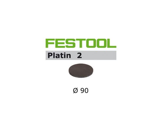 Festool Smilšpapīrs ekscentra slīpmašīnai Platin 2; 90 mm; P500; 15 gab.