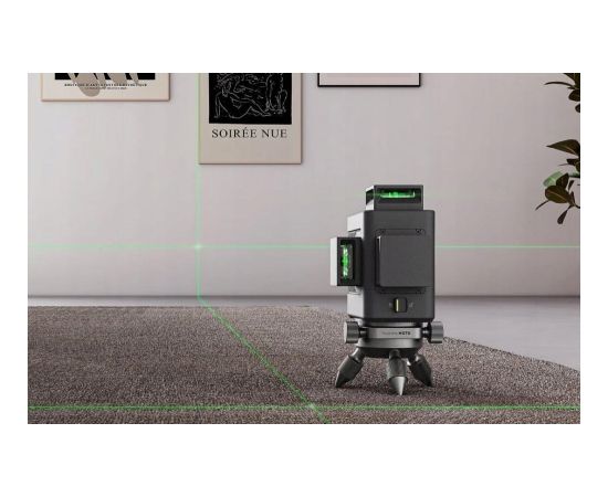 Hoto Samopoziomujący laser krzyżowy poziomica 3D 360 HOTO QWFGJ002 (±3mm/10m 5200mAh)