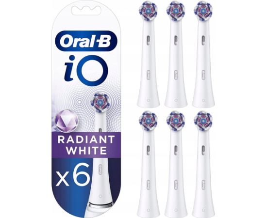 Szczoteczka Oral-B Oral-B iO Series Radiant White - White - 6-pack