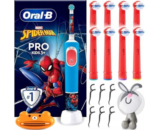 Szczoteczka Oral-B SZCZOTECZKA ELEKTRYCZNA ORAL-B DLA DZIECI SPIDERMAN VITALITY PRO 103 ZESTAW