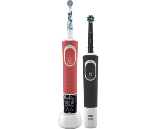 Szczoteczka Oral-B Vitality Kids D100 Star Wars + D103 Czerwona